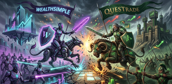 Questrade vs Wealthsimple for Canadian investors